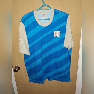 Vintage Adidas 2004 Olympics Short Sleeve Shirt Size Large